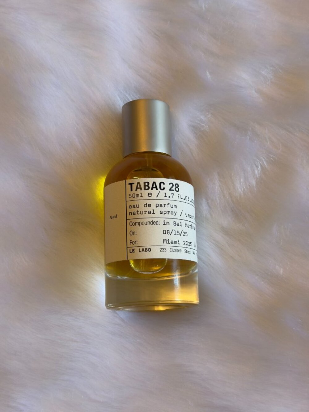 LeLabo Tabac 28 Miami City Exclusive Scent 50ml